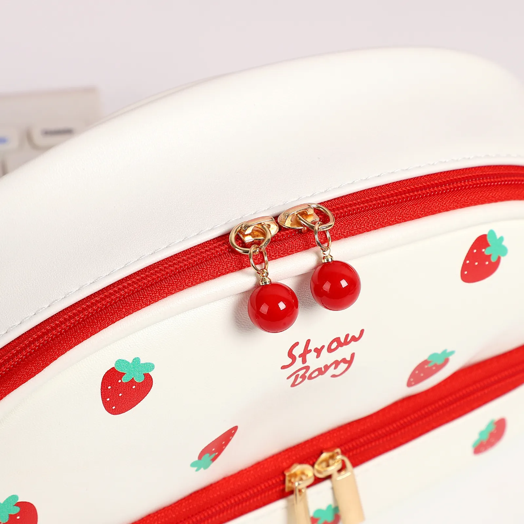 Strawberry Kiss Vanity Pouch
