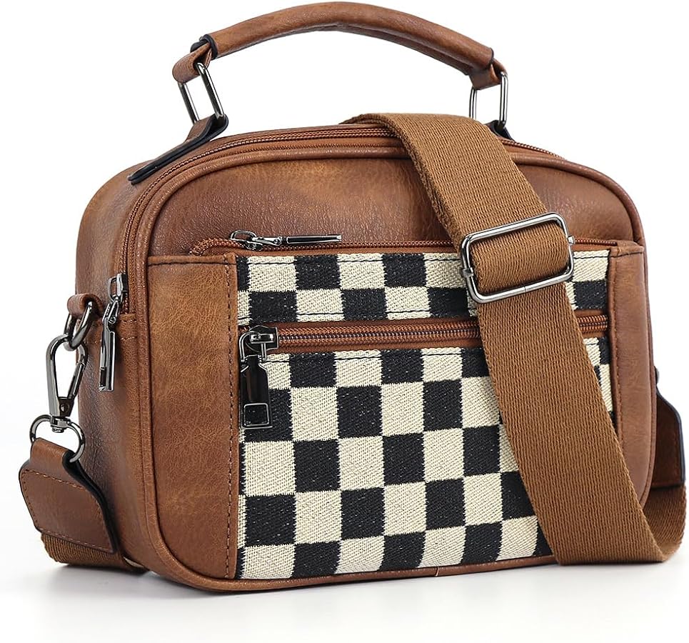 The Grid Luxe Crossbody