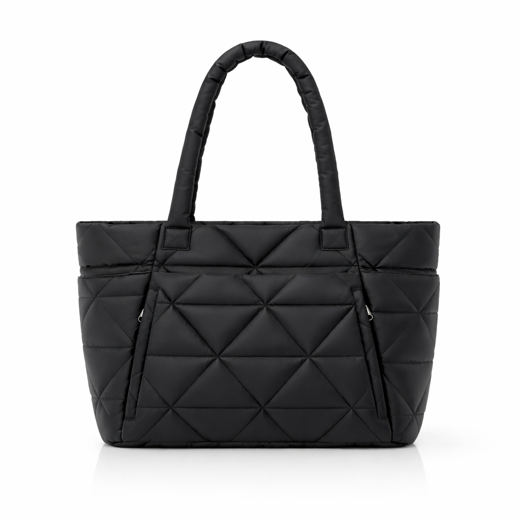Rosecloud Quilted Tote