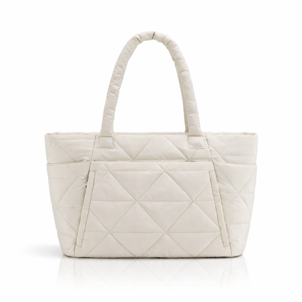 Rosecloud Quilted Tote