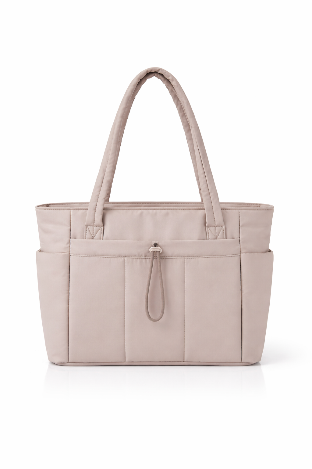 Taupe Luxe Utility Tote