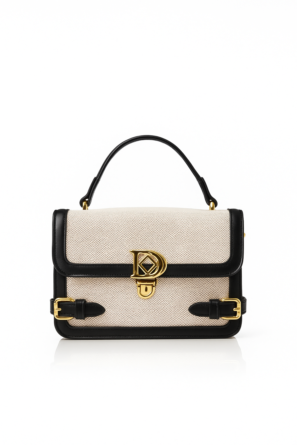 Heritage Buckle Canvas Satchel