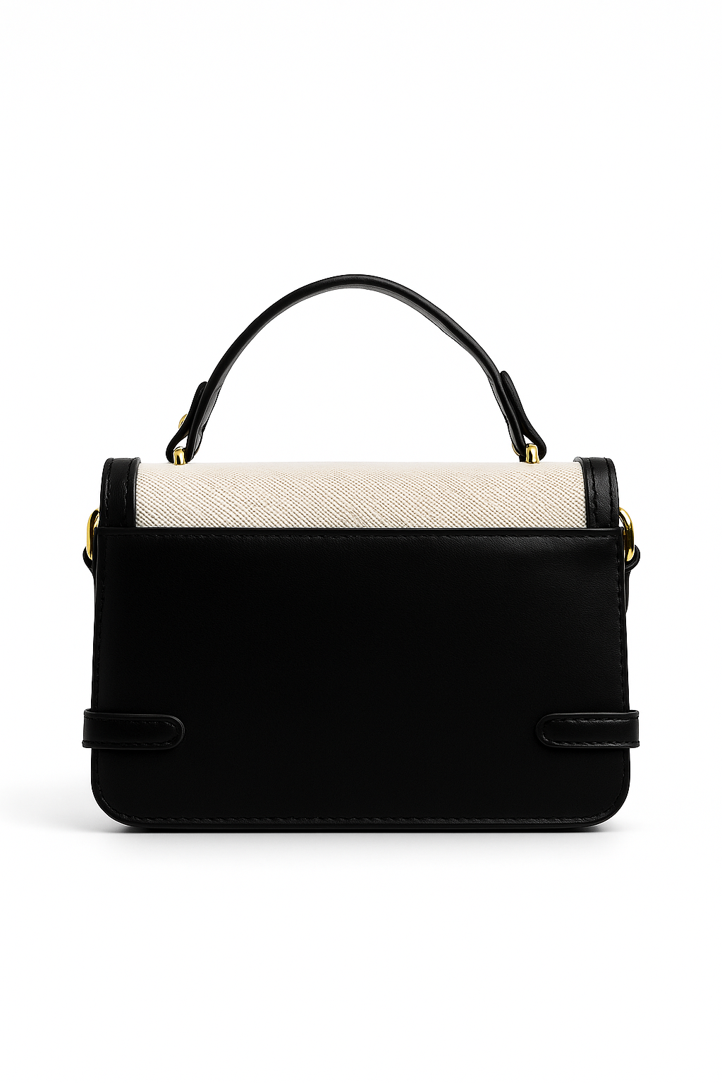 Heritage Buckle Canvas Satchel