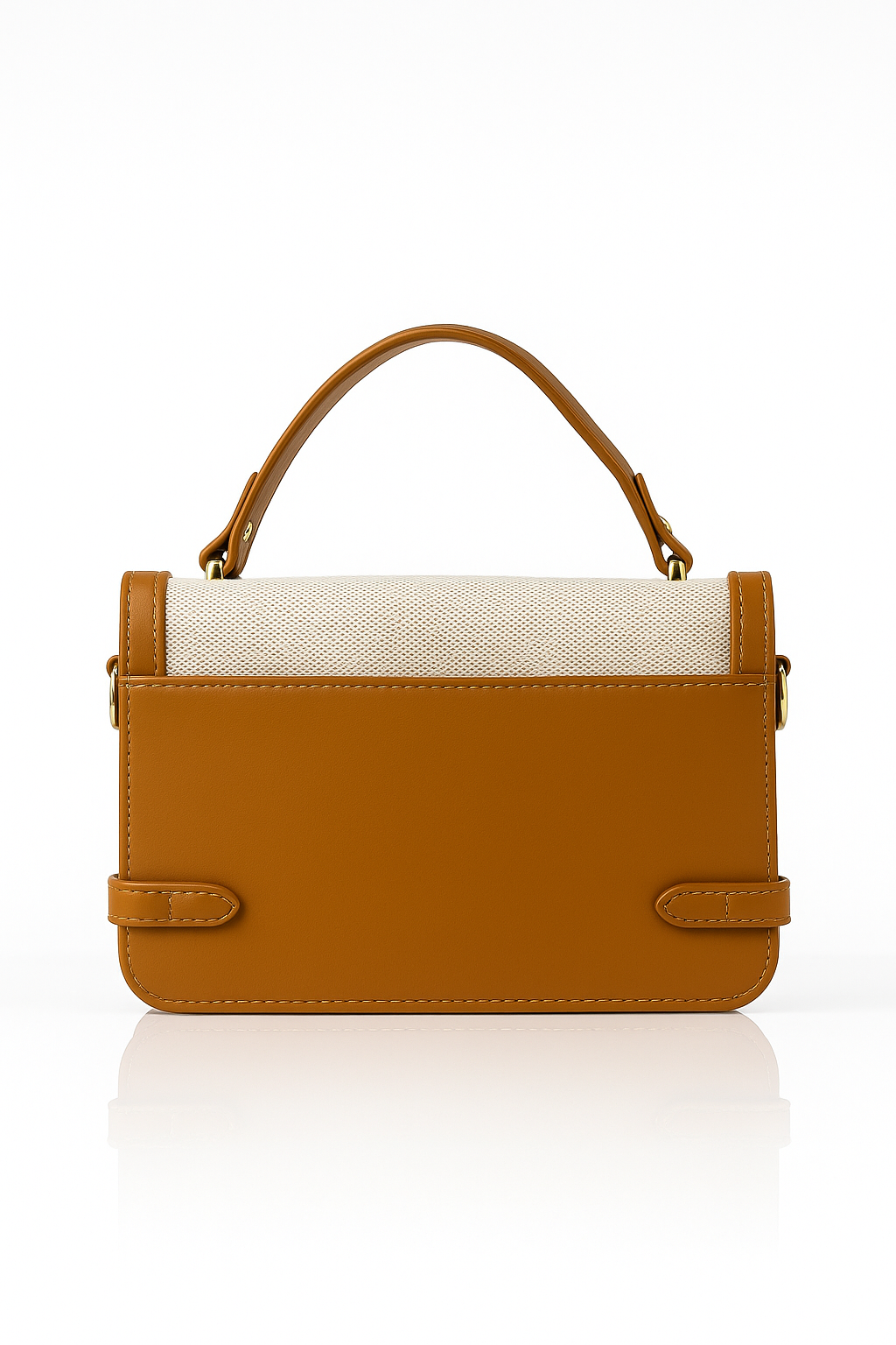 Heritage Buckle Canvas Satchel