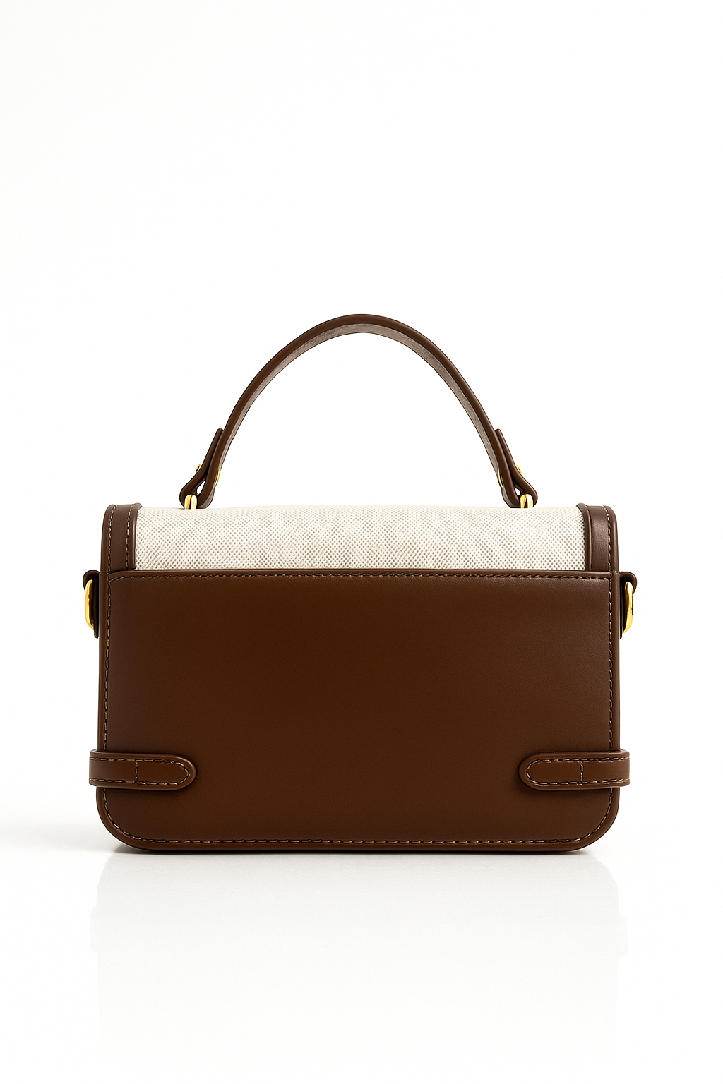 Heritage Buckle Canvas Satchel