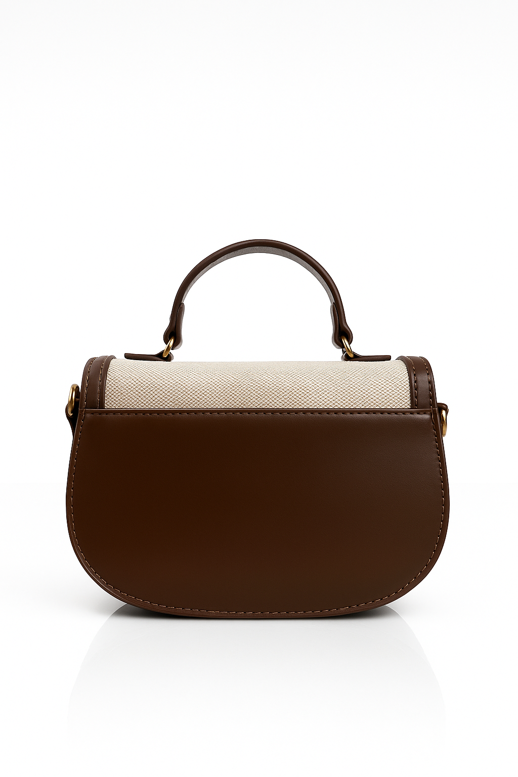 Couture Saddle Canvas Mini Bag