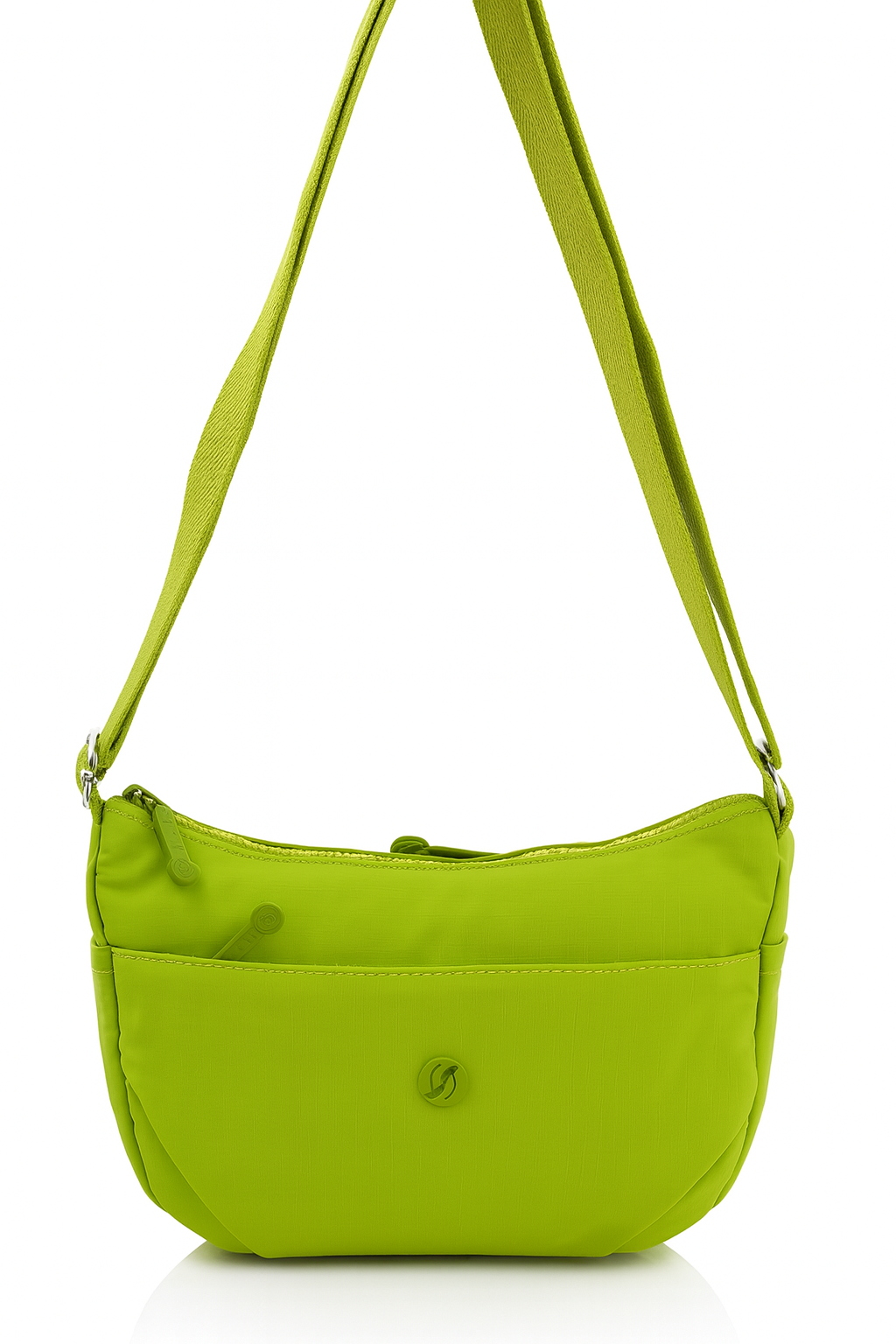 Lime Arc Shoulder Bag