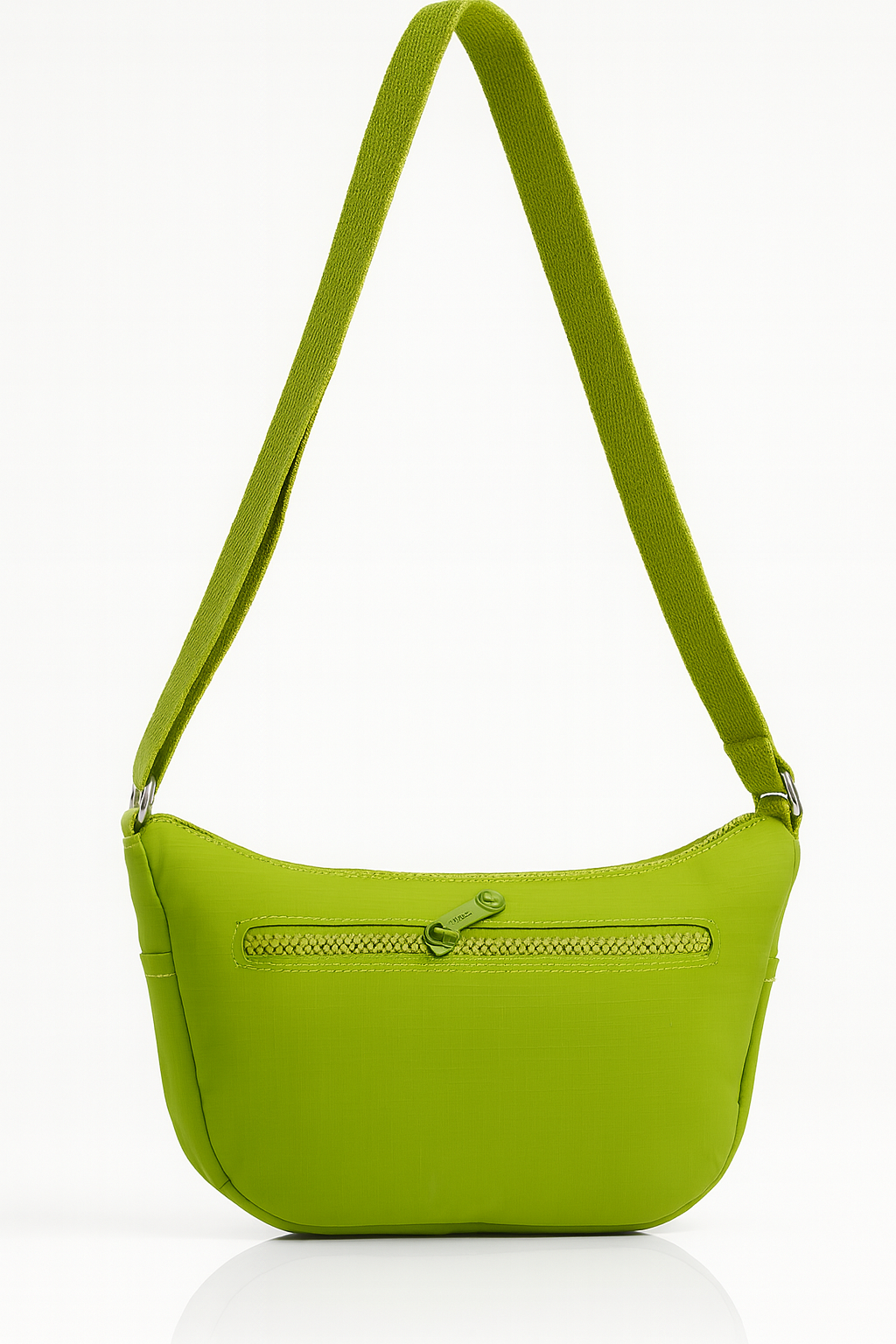 Lime Arc Shoulder Bag