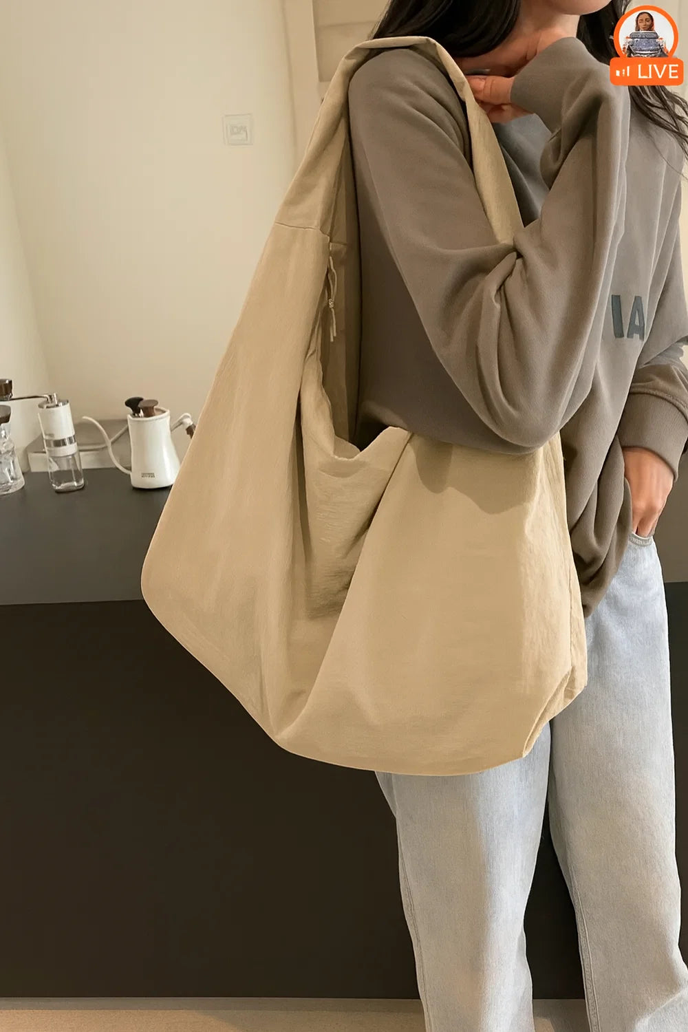 Lucien Terra Tote bag (with Bagpack Combo)