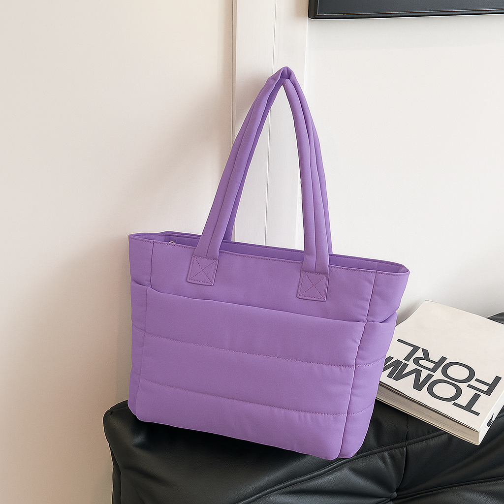 Lucien Puffer Tote bag