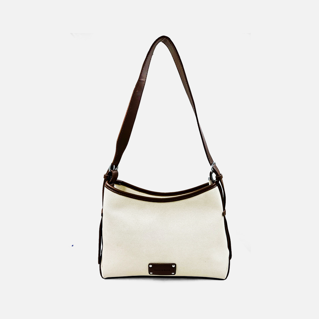 Ivory Whisper Shoulder Bag