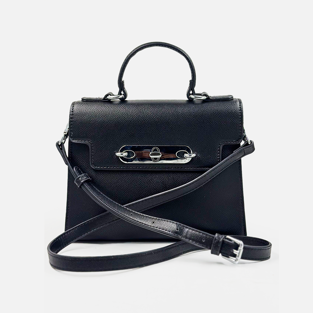 Obsidian Elegance Mini Bag