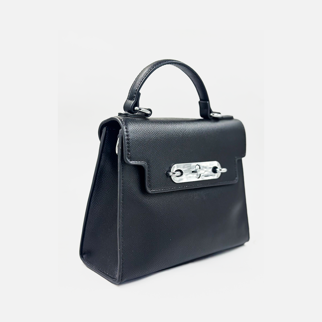 Obsidian Elegance Mini Bag