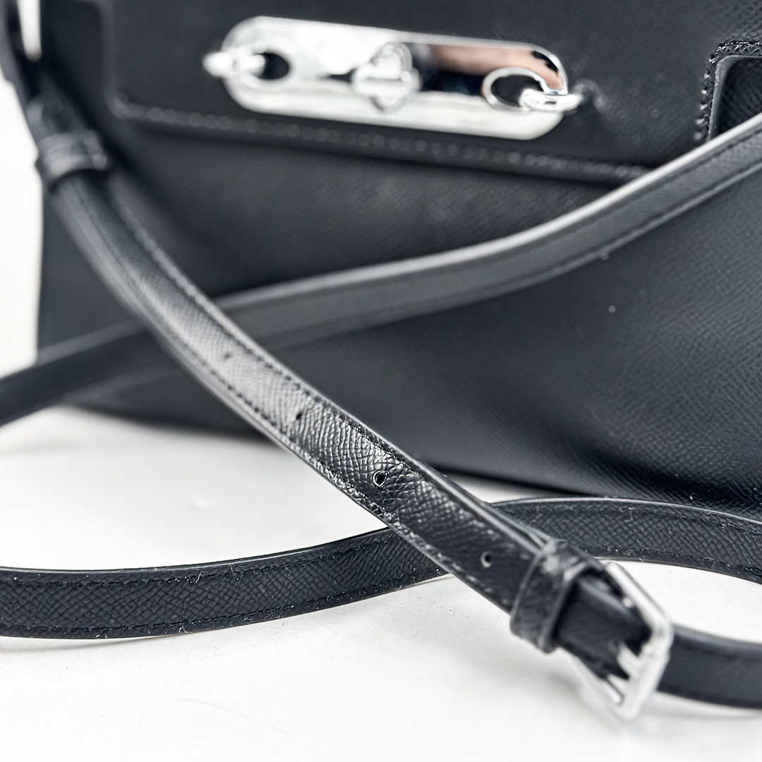 Obsidian Elegance Mini Bag