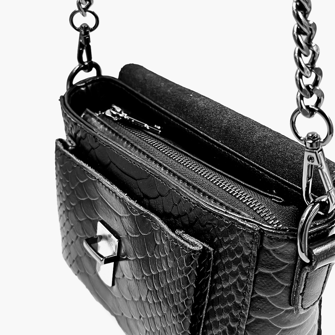 Midnight Serpent Satchel