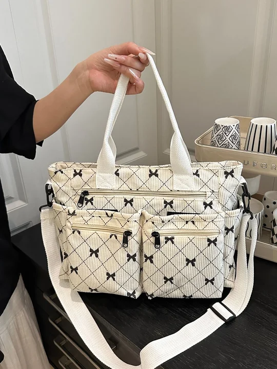 The Corduroy Utility Tote