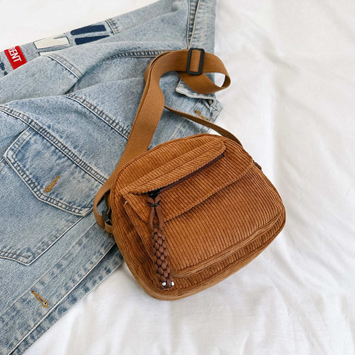 Corduroy Crossbody