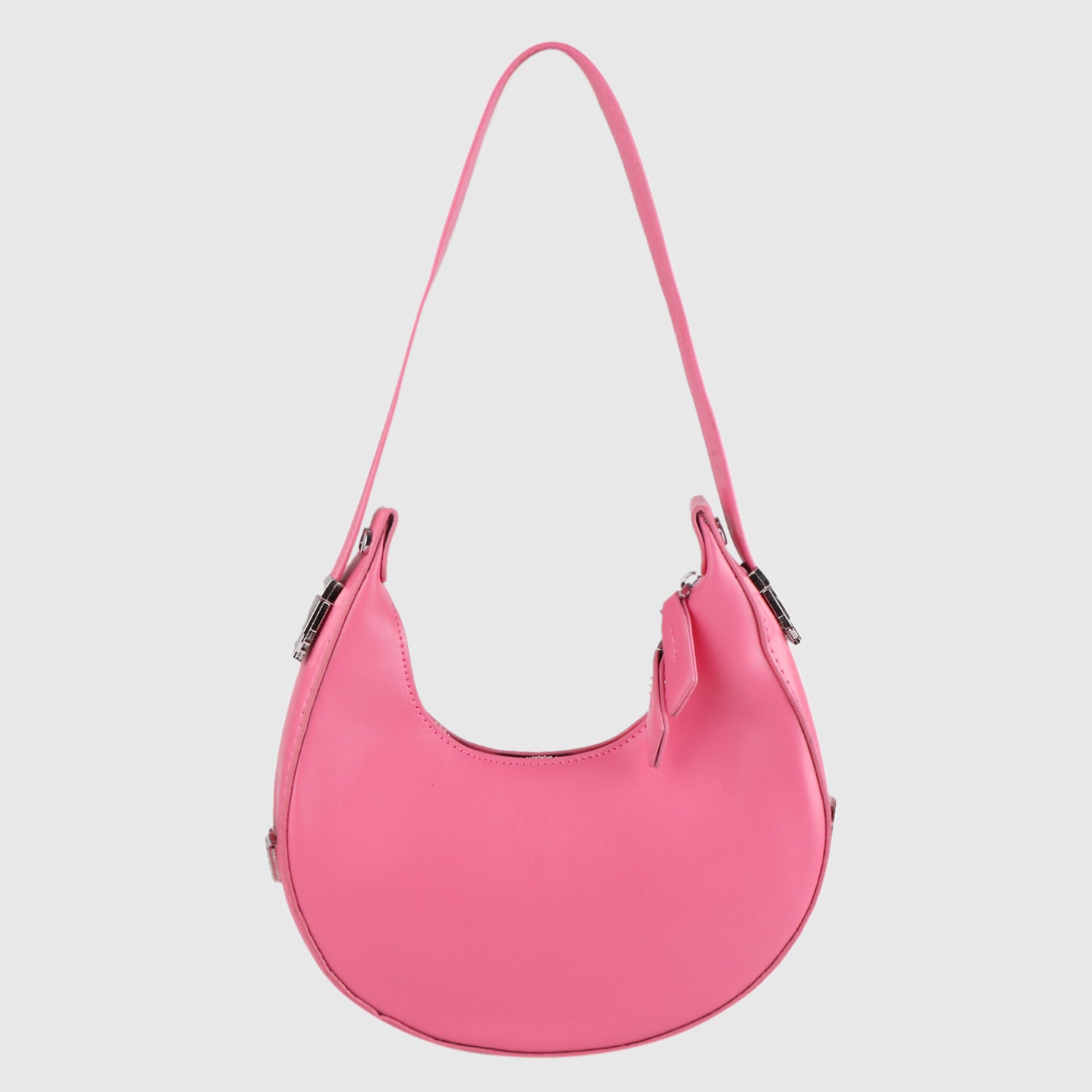 Lime Glow Crescent Bag