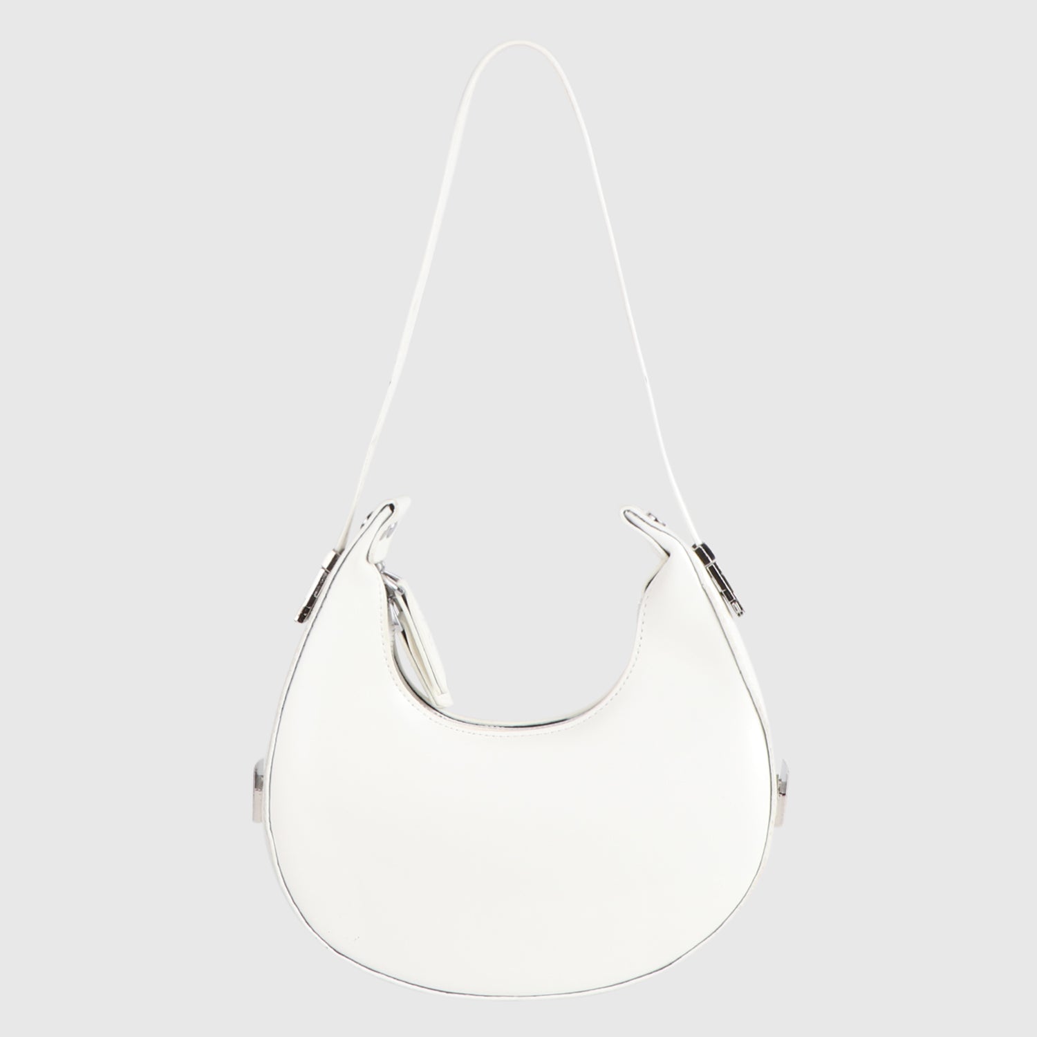 Lime Glow Crescent Bag