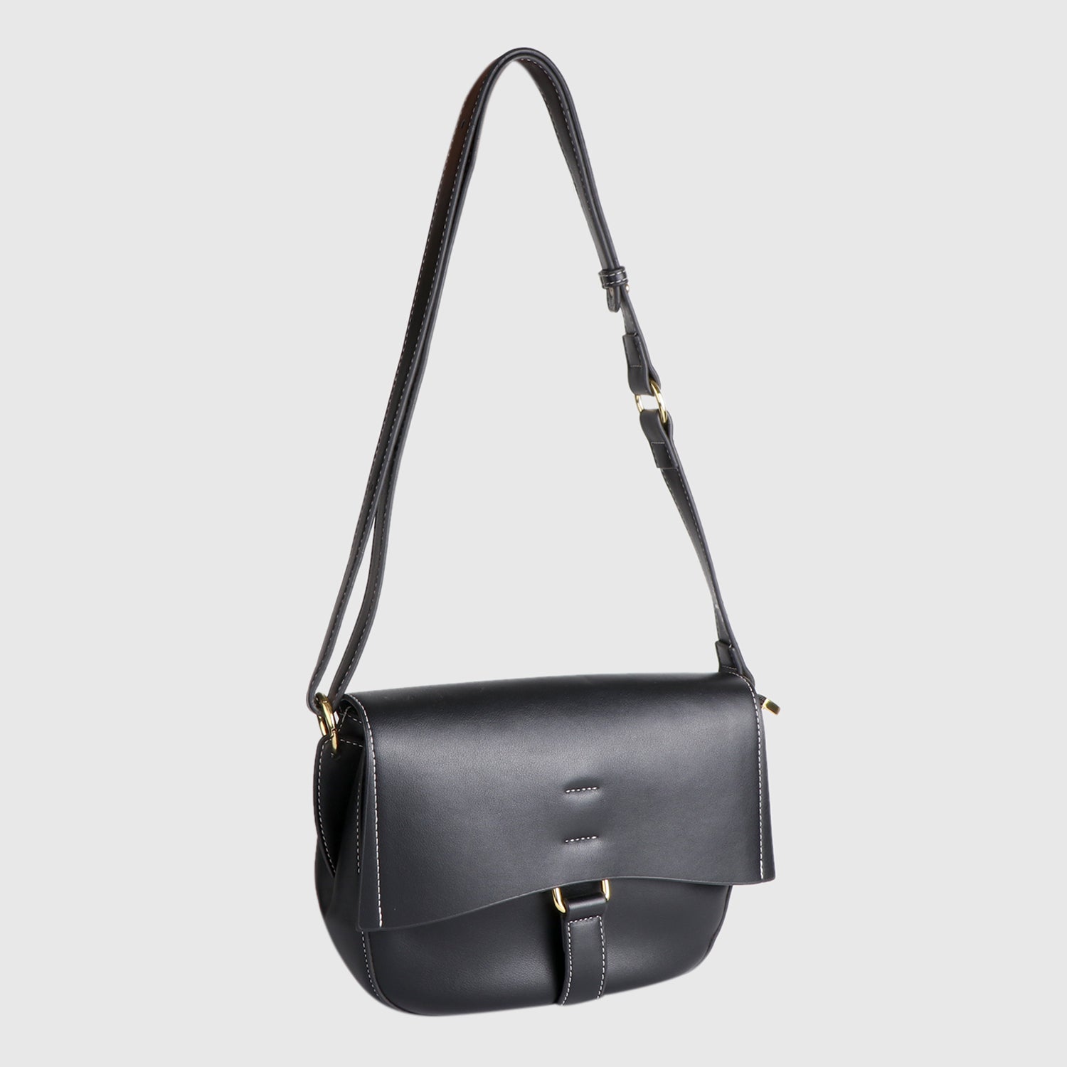 Midnight Saddle Crossbody