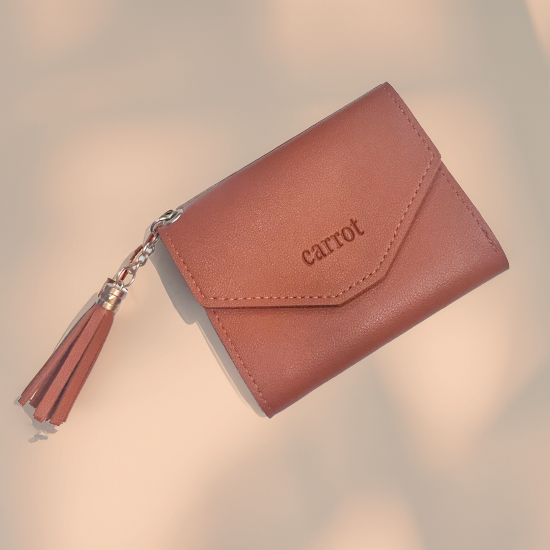Lucien Women Carrot Wallet