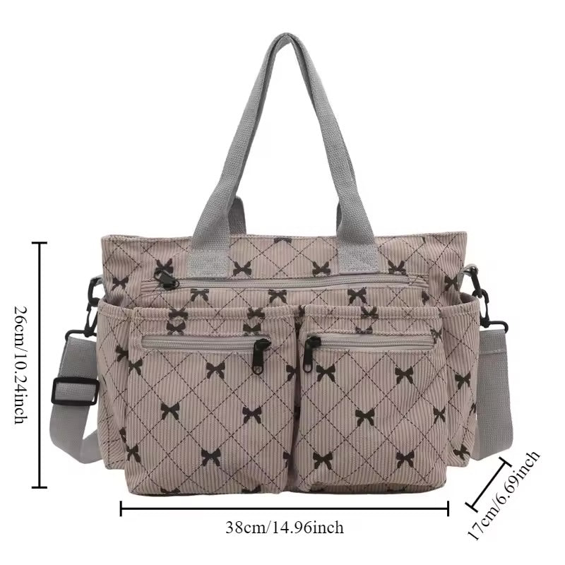 The Corduroy Utility Tote