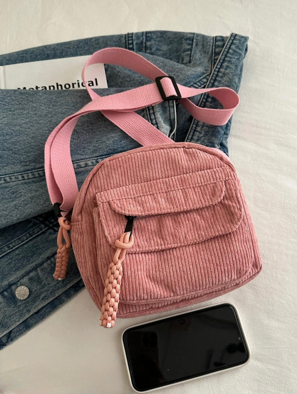 Corduroy Crossbody