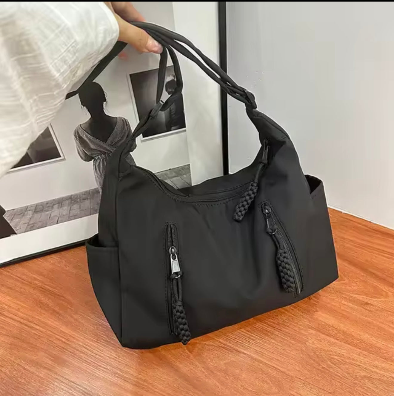 UrbanFlex Nylon Shoulder Bag
