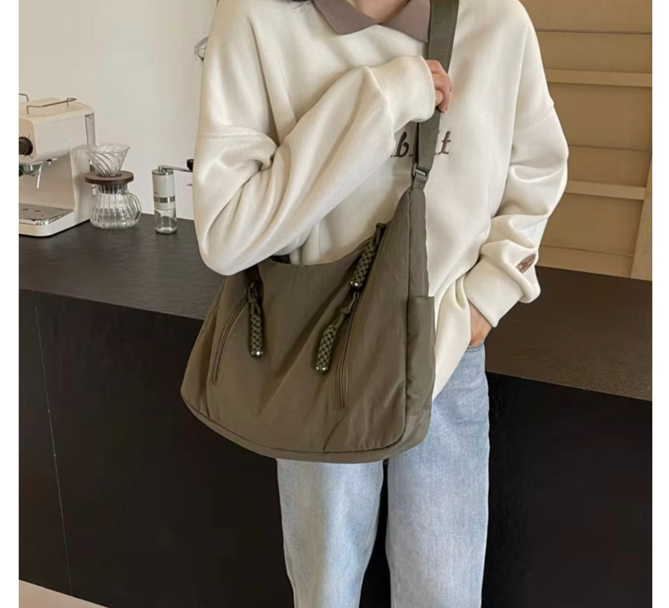 UrbanFlex Nylon Shoulder Bag