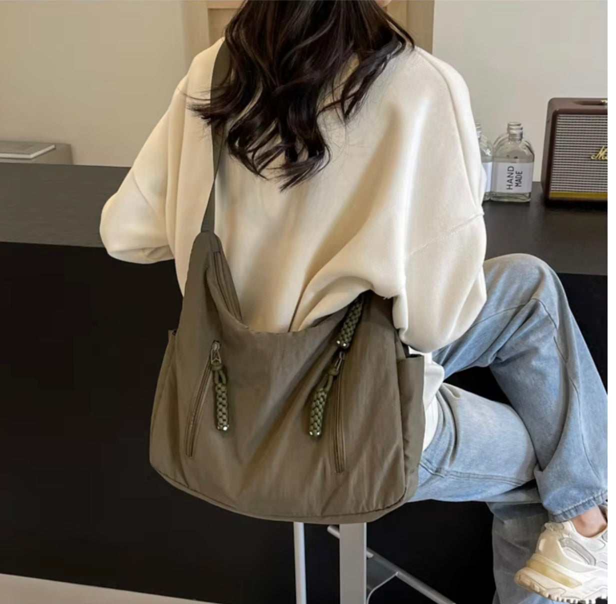 UrbanFlex Nylon Shoulder Bag