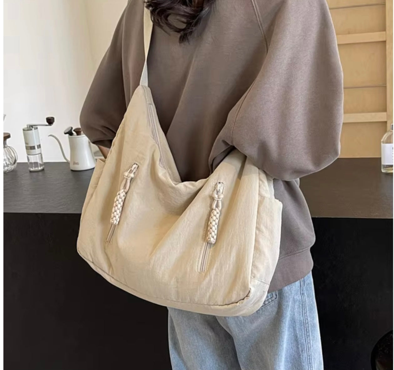 UrbanFlex Nylon Shoulder Bag