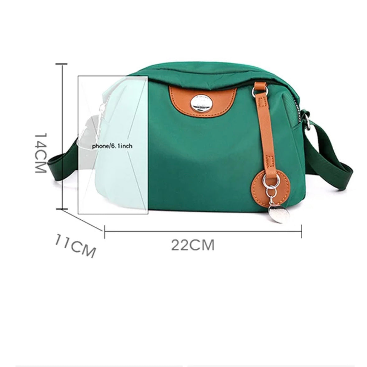 Lucien Nylon Basic Slingbag