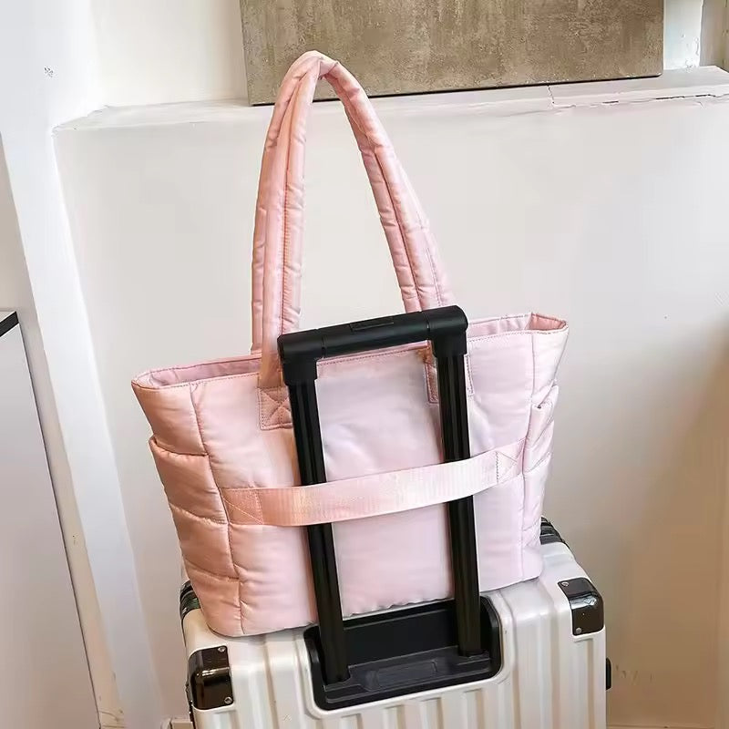 Lucien Puffer Tote bag