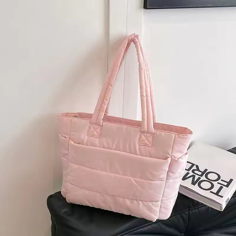 Lucien Puffer Tote bag