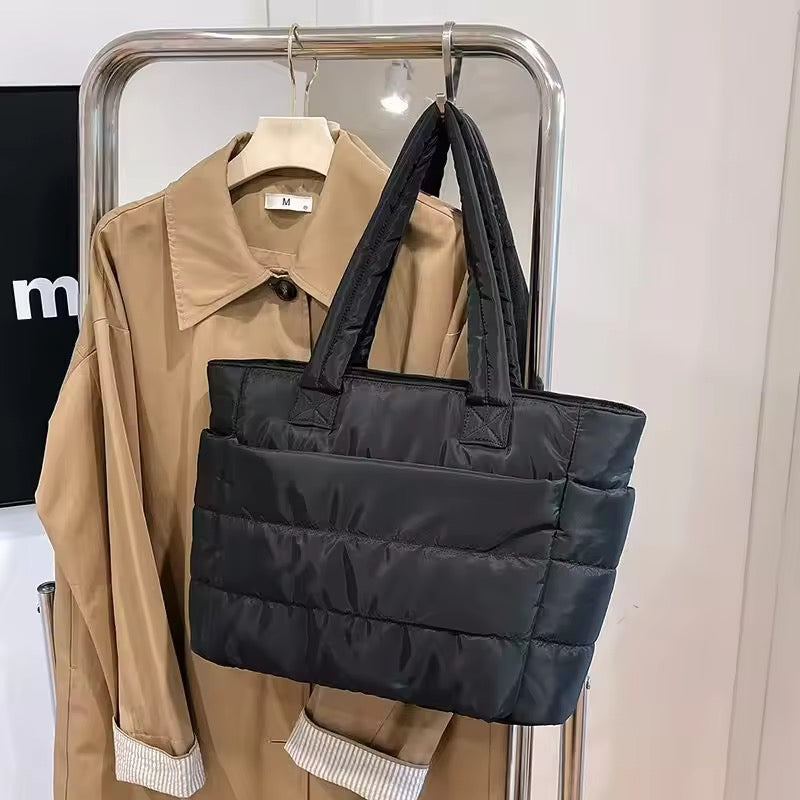 Lucien Puffer Tote bag