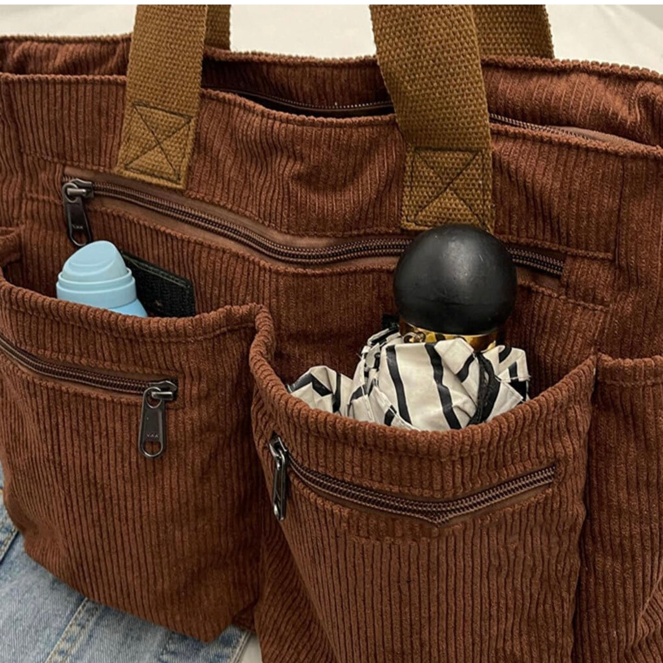 The Corduroy Utility Tote