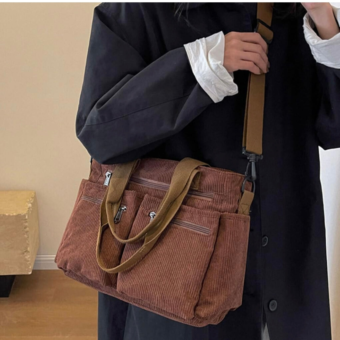 The Corduroy Utility Tote