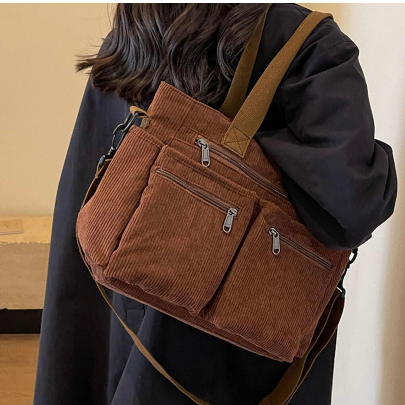 The Corduroy Utility Tote