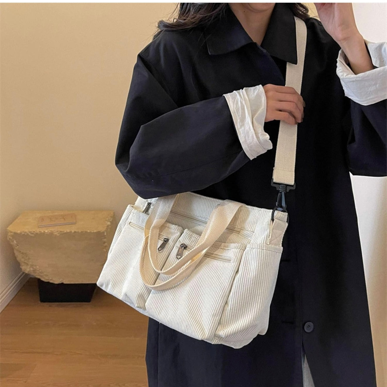 The Corduroy Utility Tote