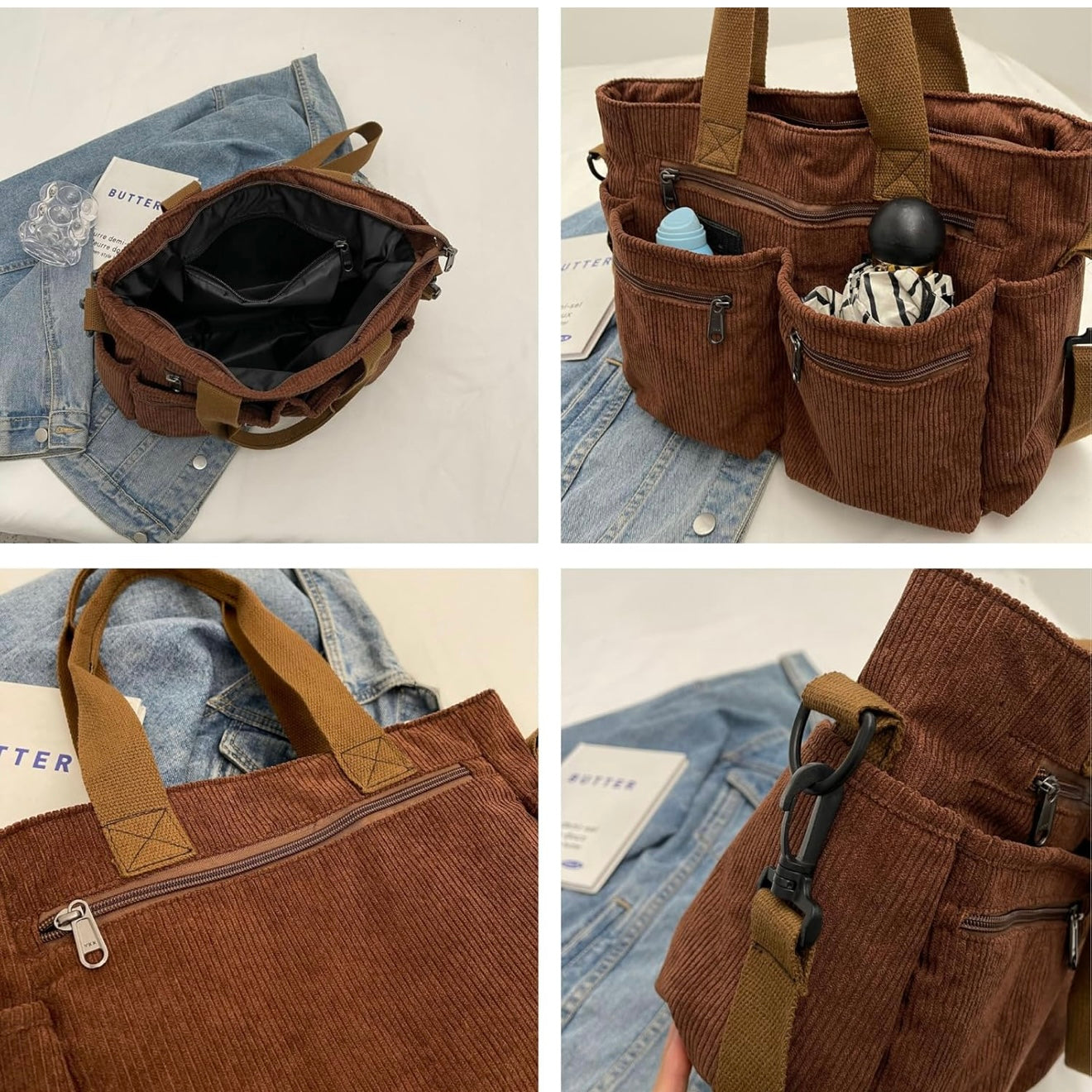 The Corduroy Utility Tote