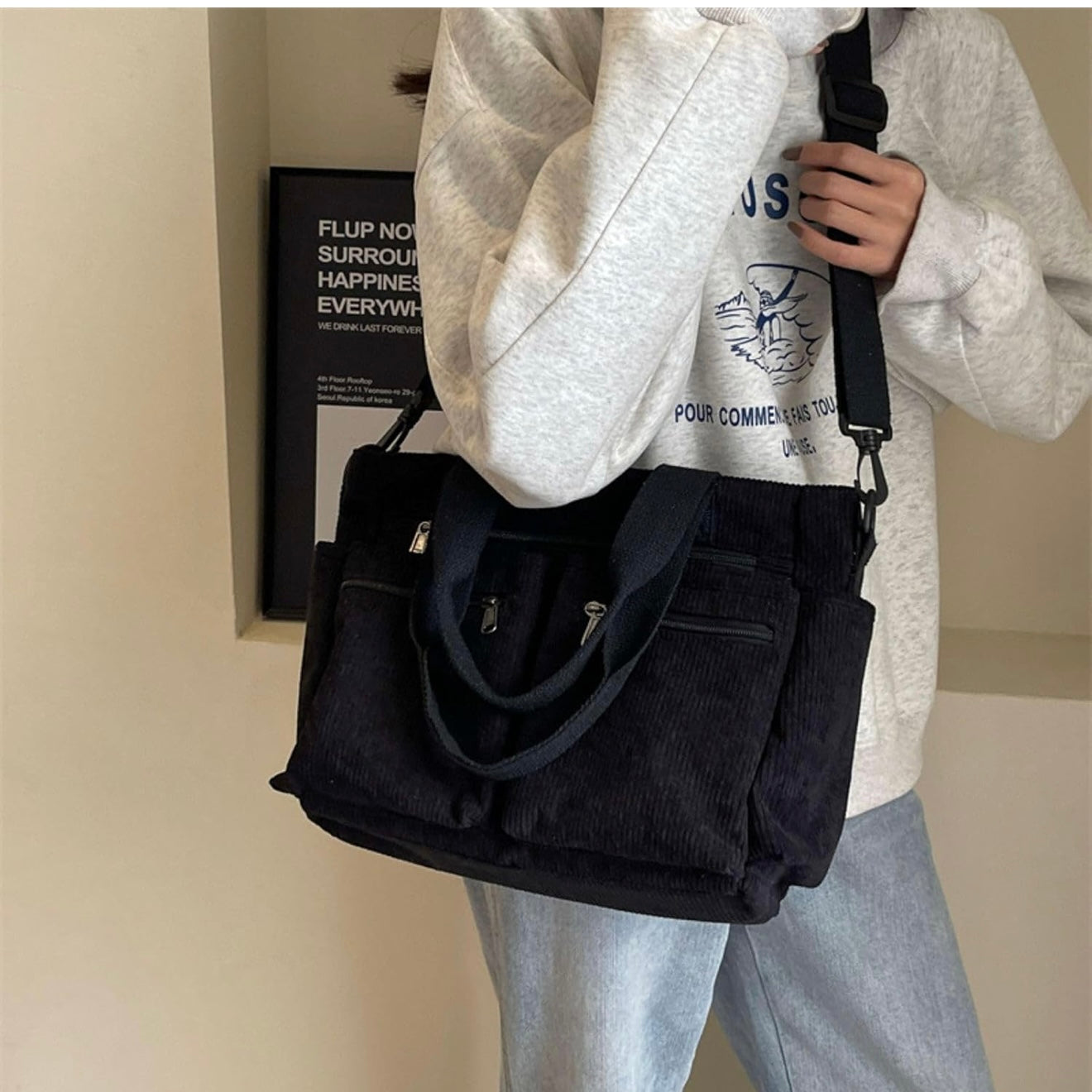 The Corduroy Utility Tote