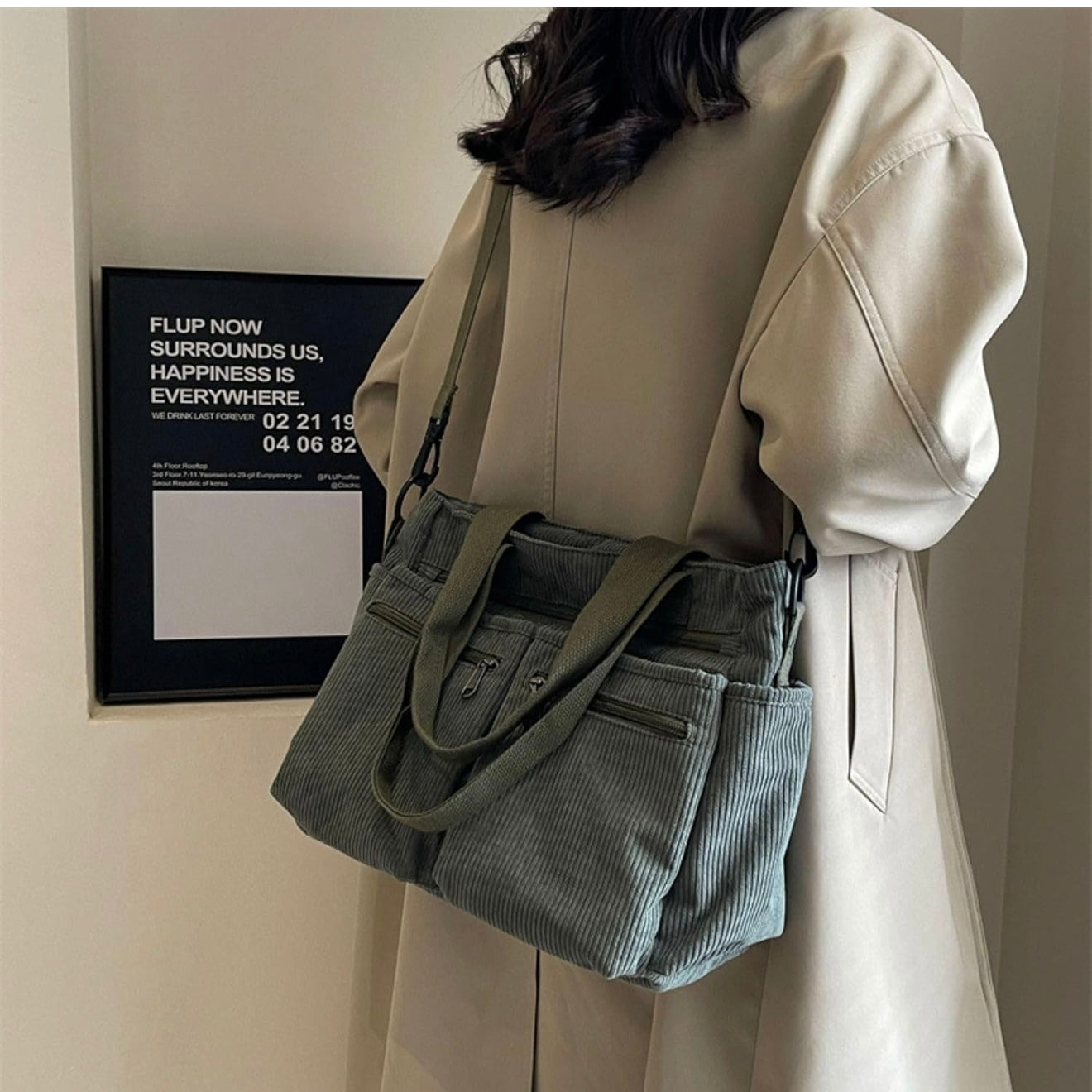 The Corduroy Utility Tote