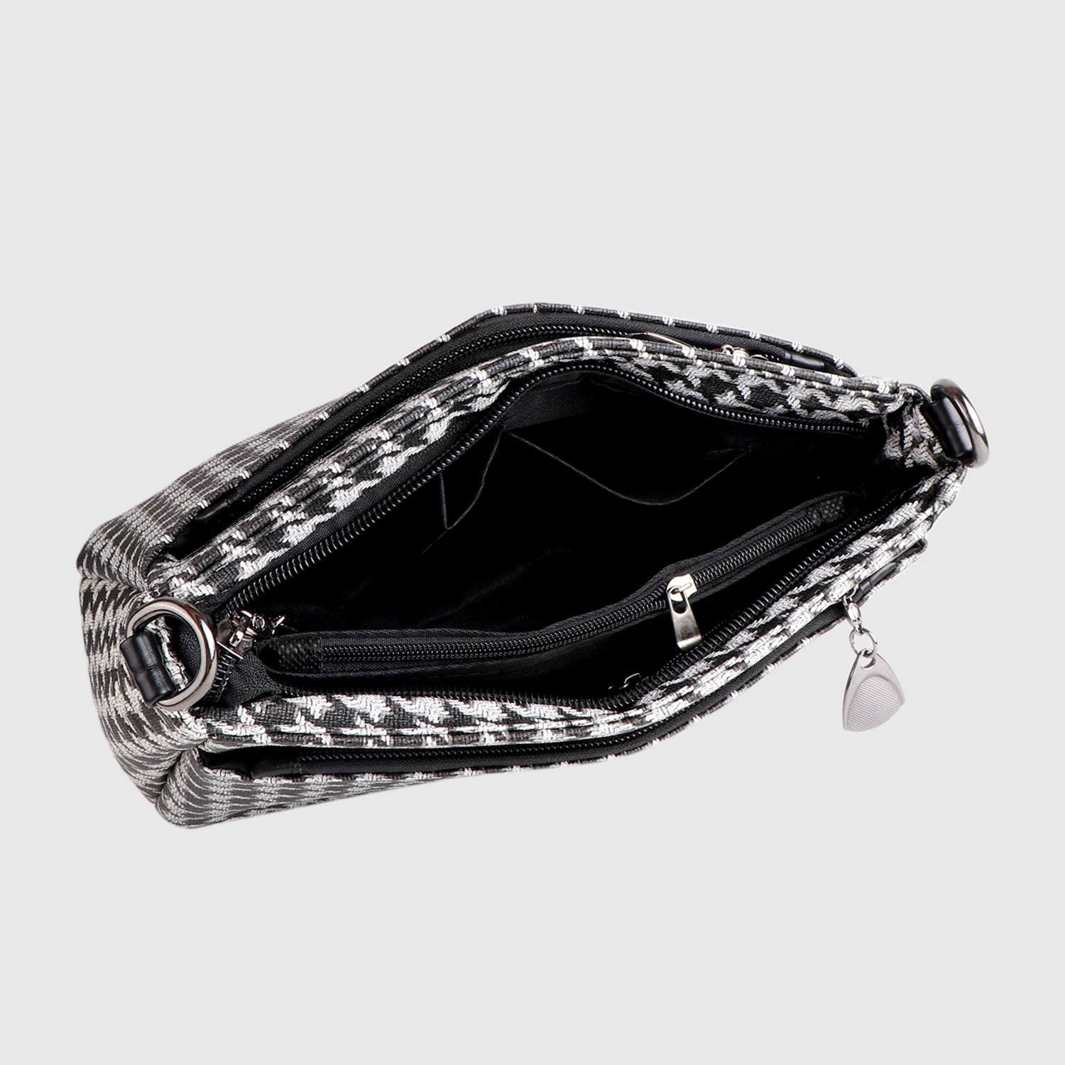 Lucien Multi zipper Slingbag