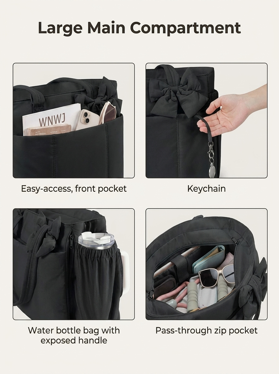 The Signature Bow Tote