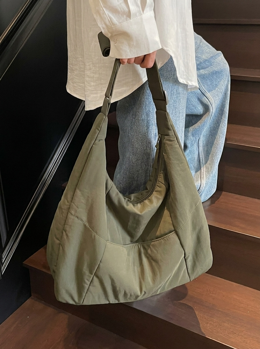Blush Arc Hobo Bag