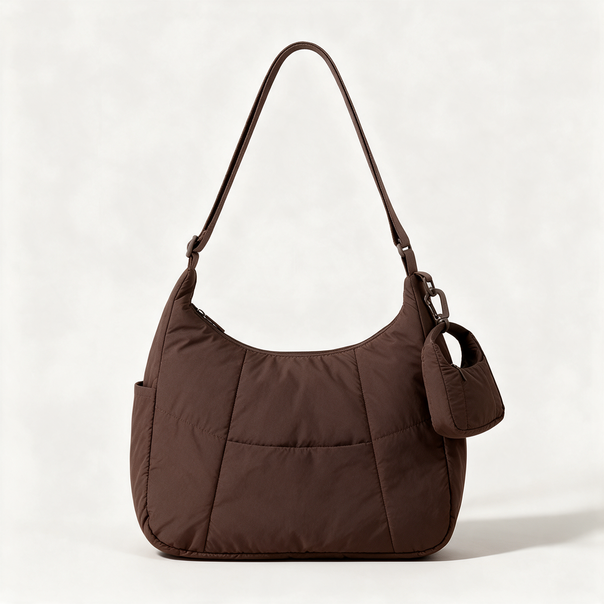 Zara Quilted Hobo Bag