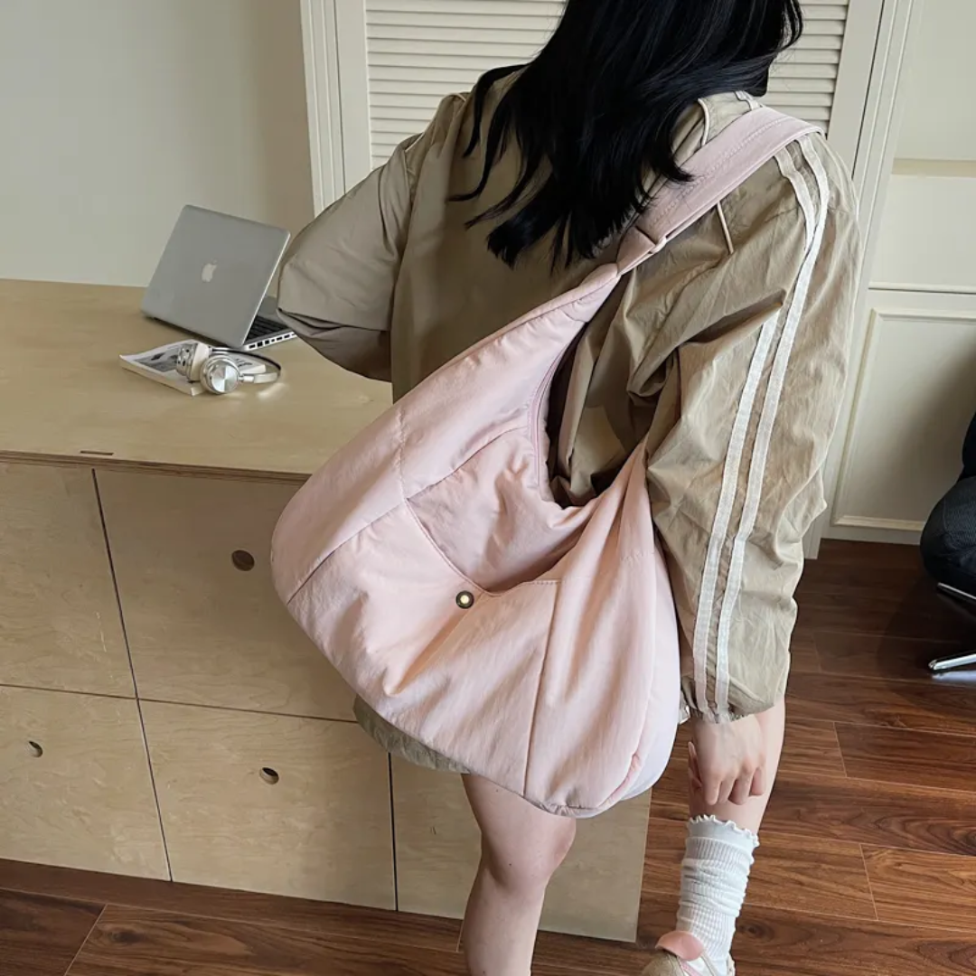 Blush Arc Hobo Bag
