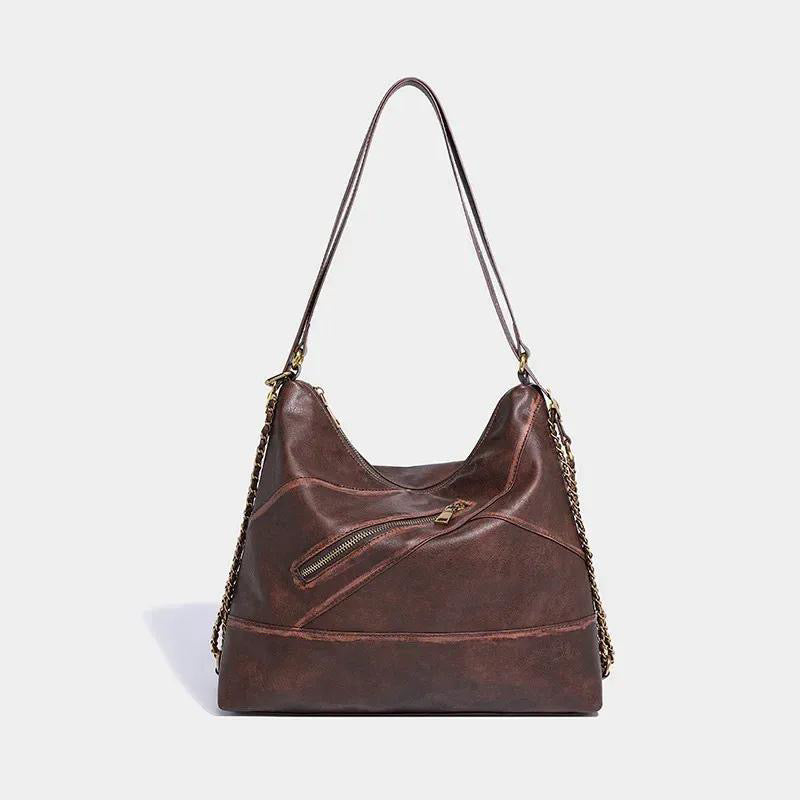 lucien vintage leather bag