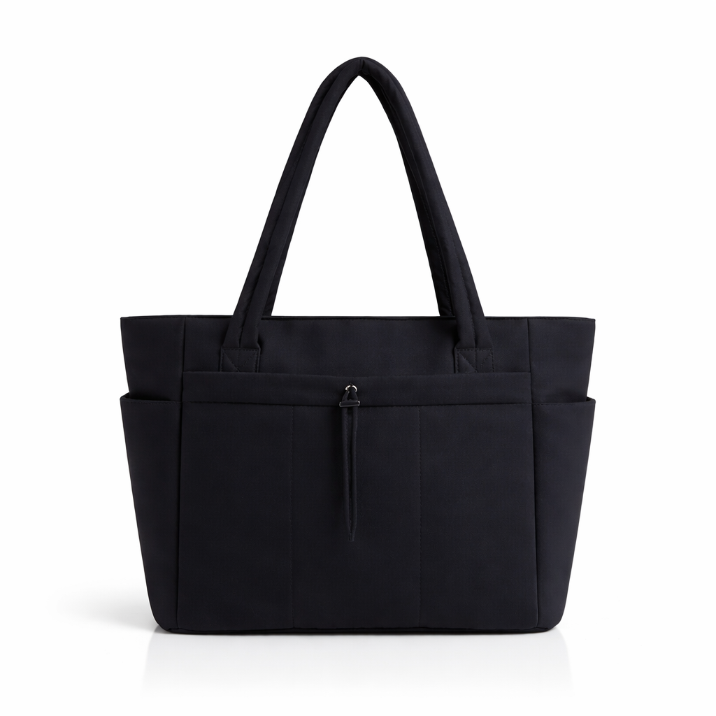 Taupe Luxe Utility Tote