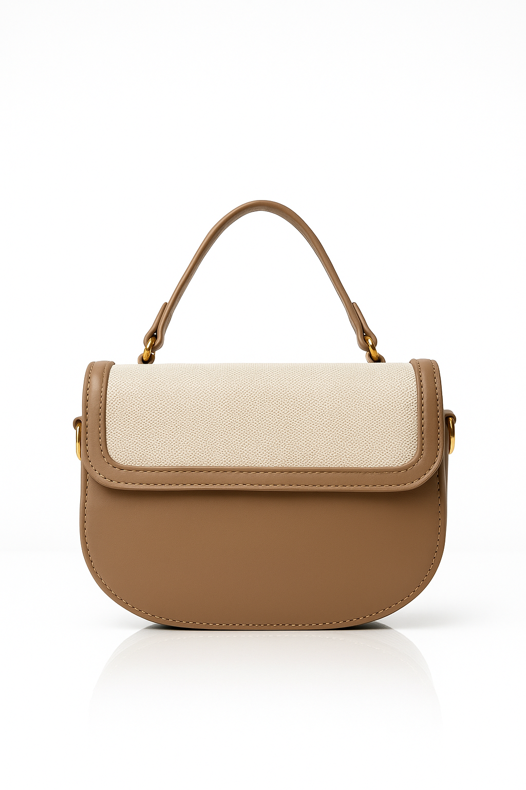 Couture Saddle Canvas Mini Bag